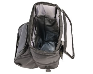 Photo of open RG-1070 UTV Hydration/Storage bag showing waterproof removable liner